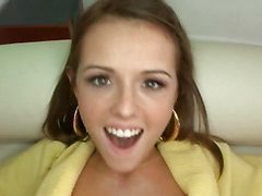 Violet is a very wicked 19 year old, college student with a constricted petite body and merry whoppers. This Babe is so cute and attractive and this hottie can't wait to jump down and engulf a big pecker. My kind of hotty. Next I fucked her constricted little love tunnel and dumped a giant load on a abdomen.